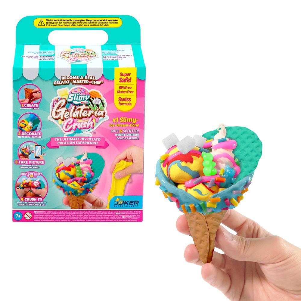 Kit Slime de Sorvete Slimy Gelateria - Sorvete de Cone Creme - 1