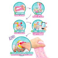 Kit Slime de Milkshake Slimy Sugary Crush Ice Cream - Creme - 3