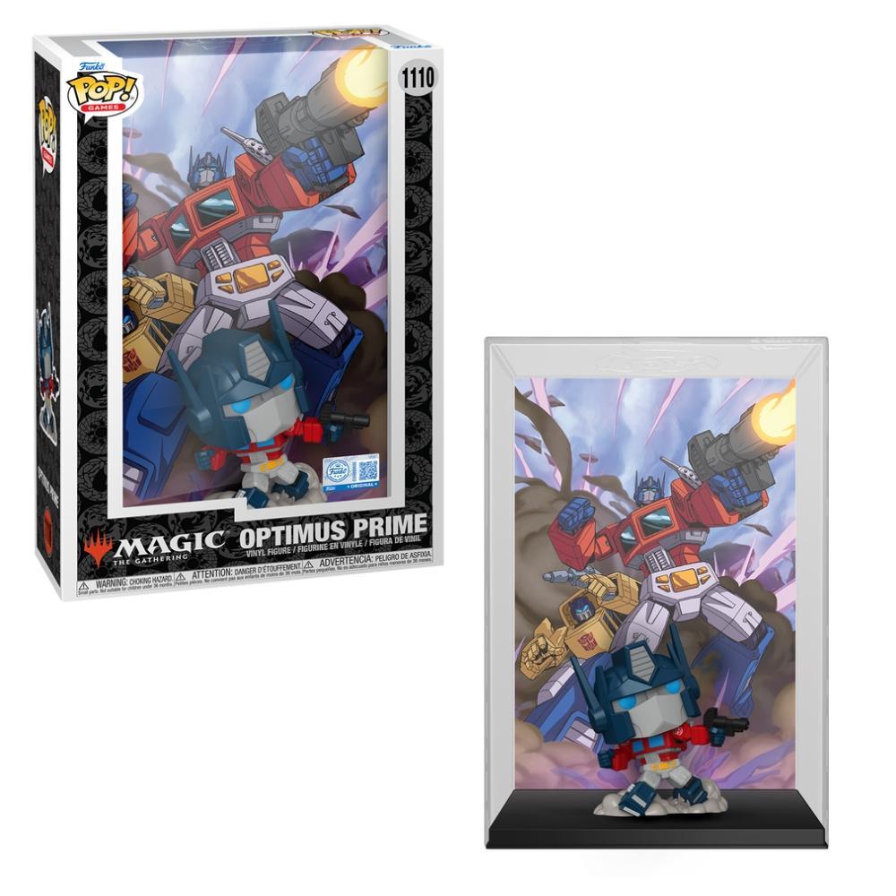Boneco Funko Pop C Cover Transformers x Magic Optimus Prime - 1