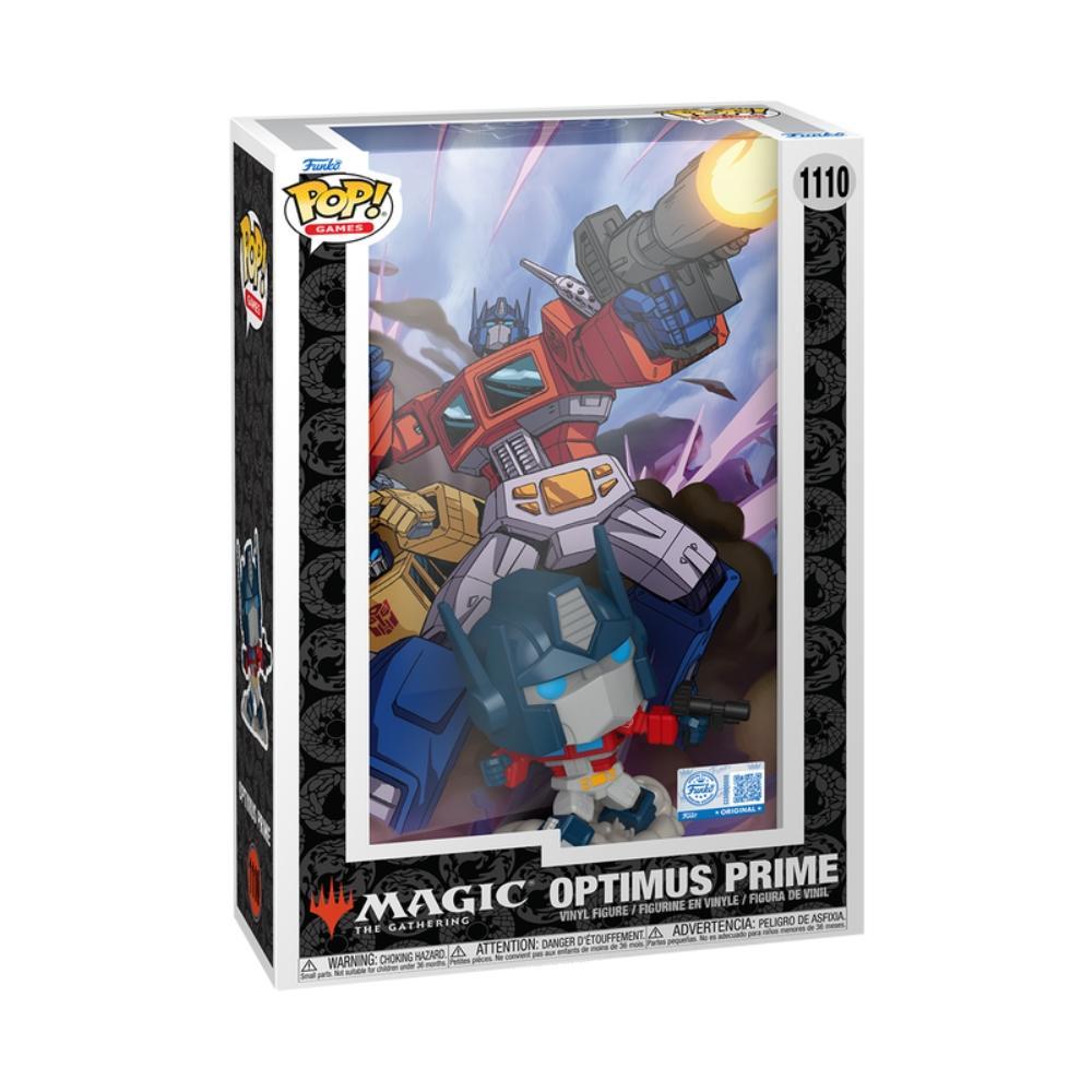 Boneco Funko Pop C Cover Transformers x Magic Optimus Prime - 3
