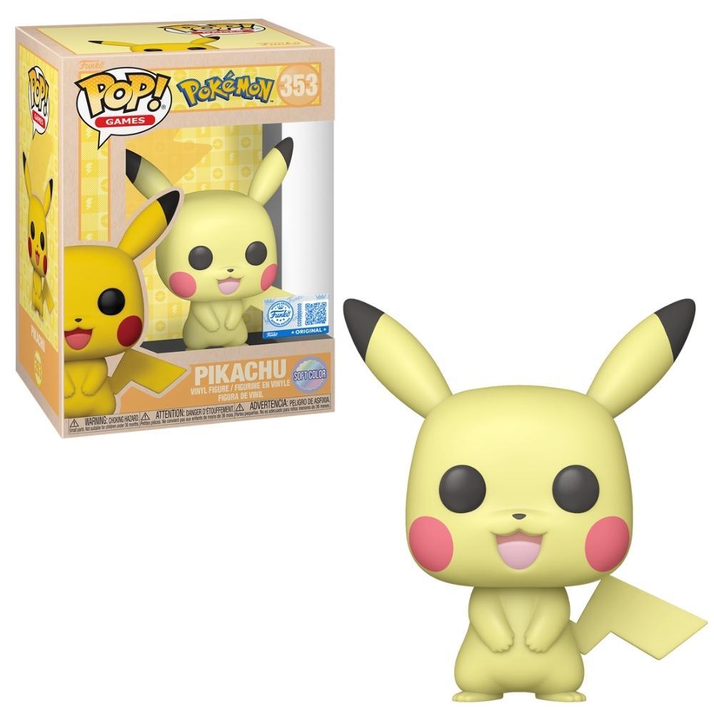 Boneco Funko Pop! Pokémon - Pikachu (Cores Claras) - 1