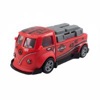 Mini Carrinho Pull Back Garagem S.A. Turbo Aventura - Vermelha - 1