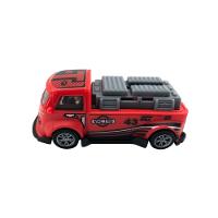Mini Carrinho Pull Back Garagem S.A. Turbo Aventura - Vermelha