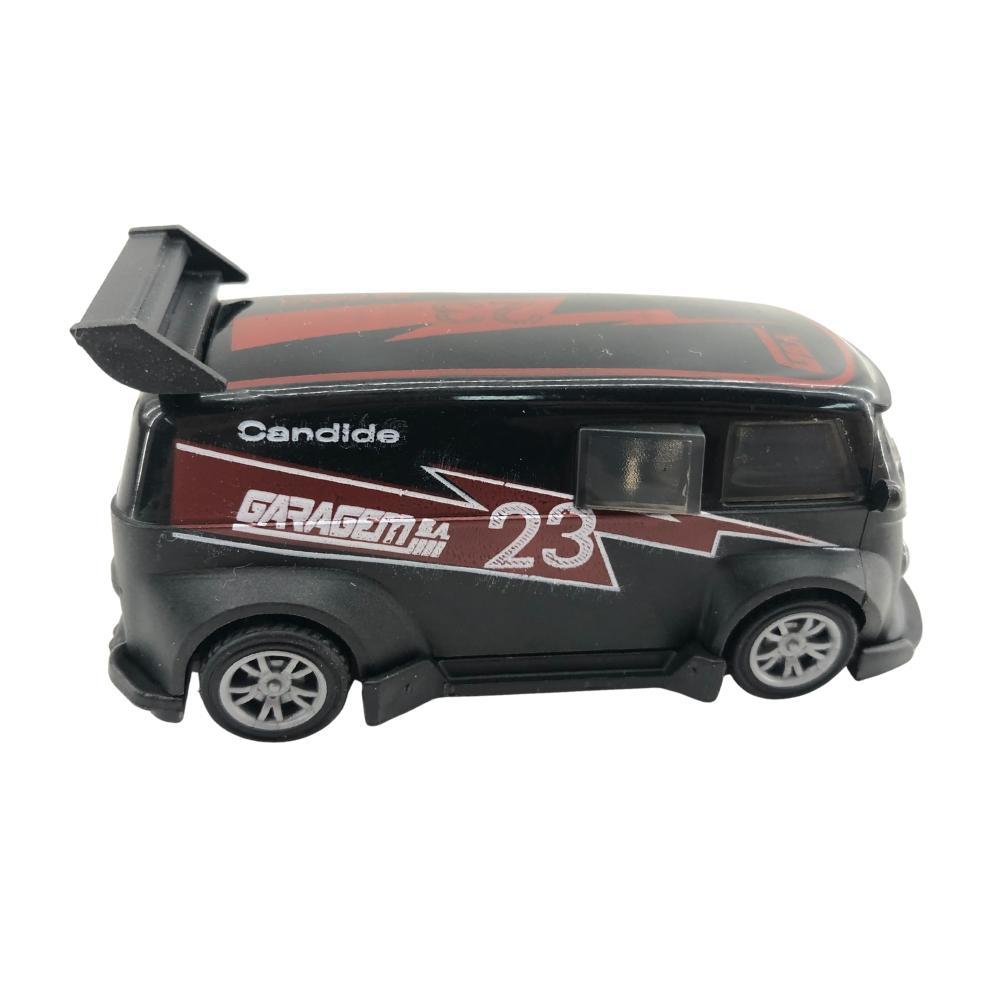 Mini Carrinho Pull Back Garagem S.A. Turbo Aventura - Preta 23 - 4