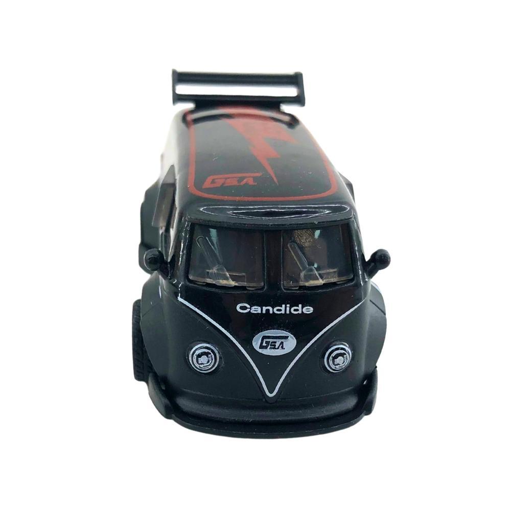 Mini Carrinho Pull Back Garagem S.A. Turbo Aventura - Preta 23 - 6