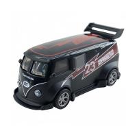 Mini Carrinho Pull Back Garagem S.A. Turbo Aventura - Preta 23 - 1