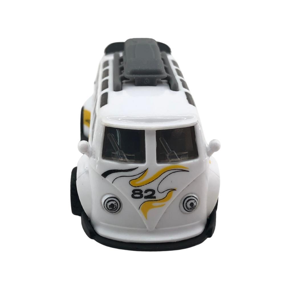 Mini Carrinho Pull Back Garagem S.A. Turbo Aventura - Branco 82 - 4