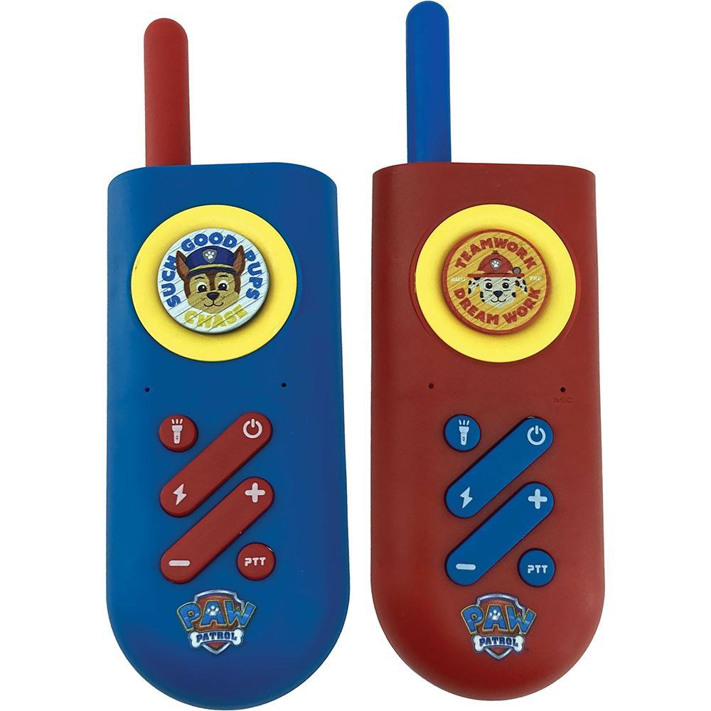 Walkie Talkie Infantil com Lanterna Patrulha Canina - 1