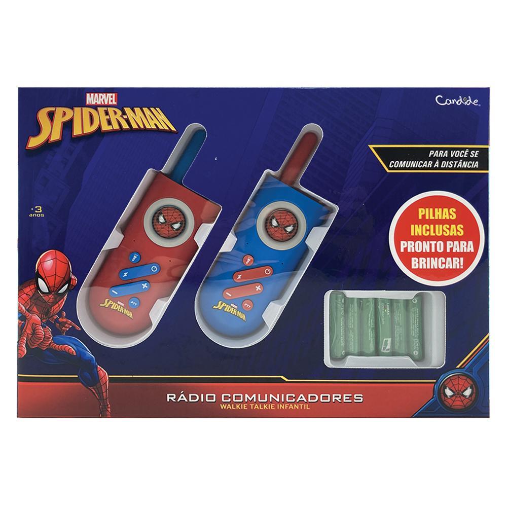 Walkie Talkie Infantil com Lanterna Homem-Aranha - 2