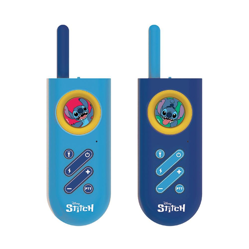Walkie Talkie Infantil com Lanterna Stitch - 1