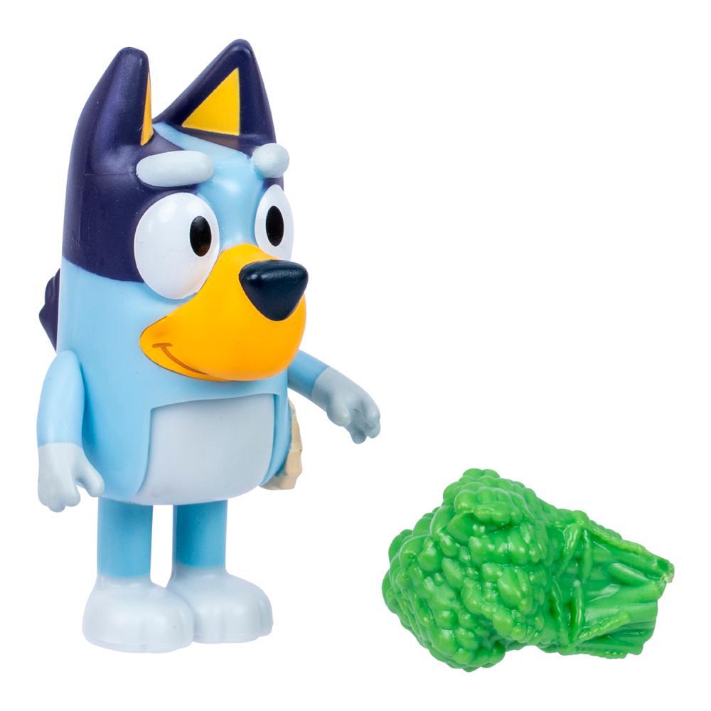 Boneco Colecionável 6cm Bluey - Bluey com Brócolis - 1