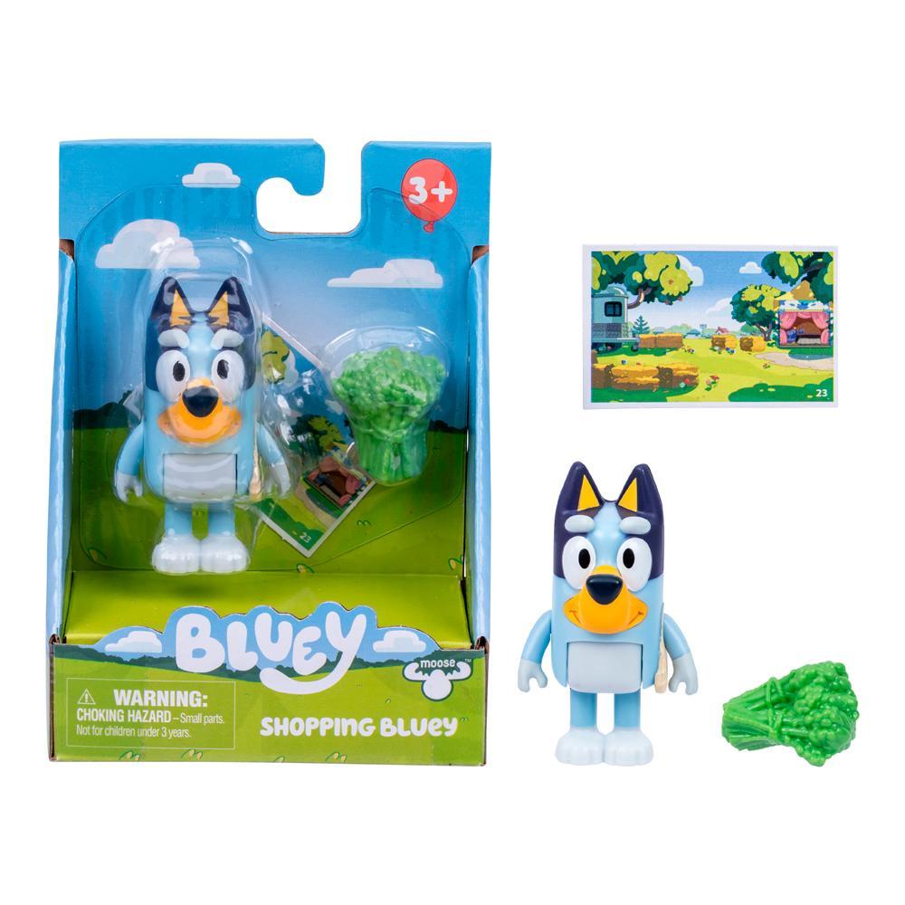 Boneco Colecionável 6cm Bluey - Bluey com Brócolis - 3