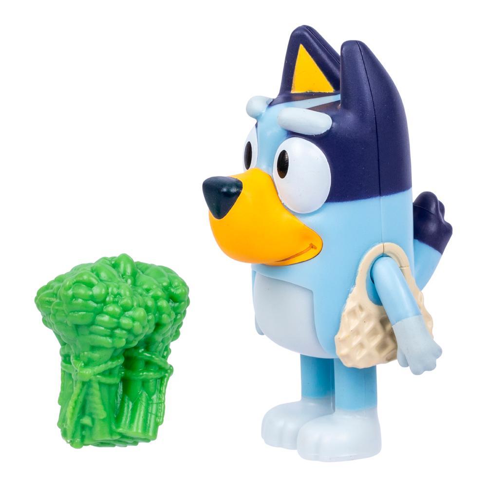 Boneco Colecionável 6cm Bluey - Bluey com Brócolis - 7