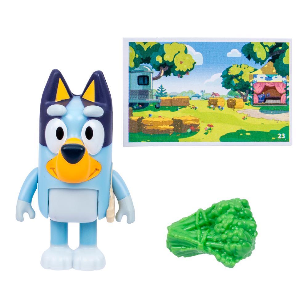 Boneco Colecionável 6cm Bluey - Bluey com Brócolis - 8