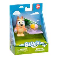 Boneco Colecionável 6cm Bluey - Bingo Com Sorvete - 2