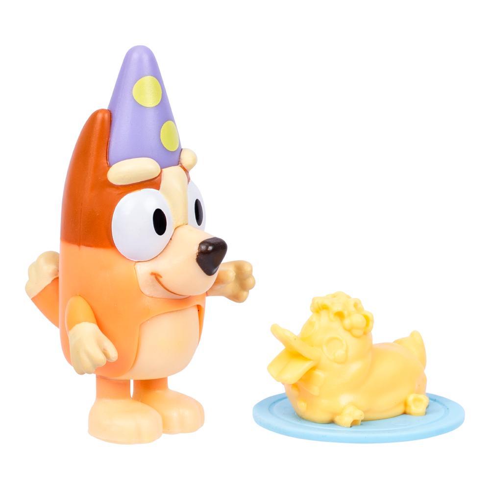 Boneco Colecionável 6 cm Bluey - Bingo com Bolo de Pato - 1