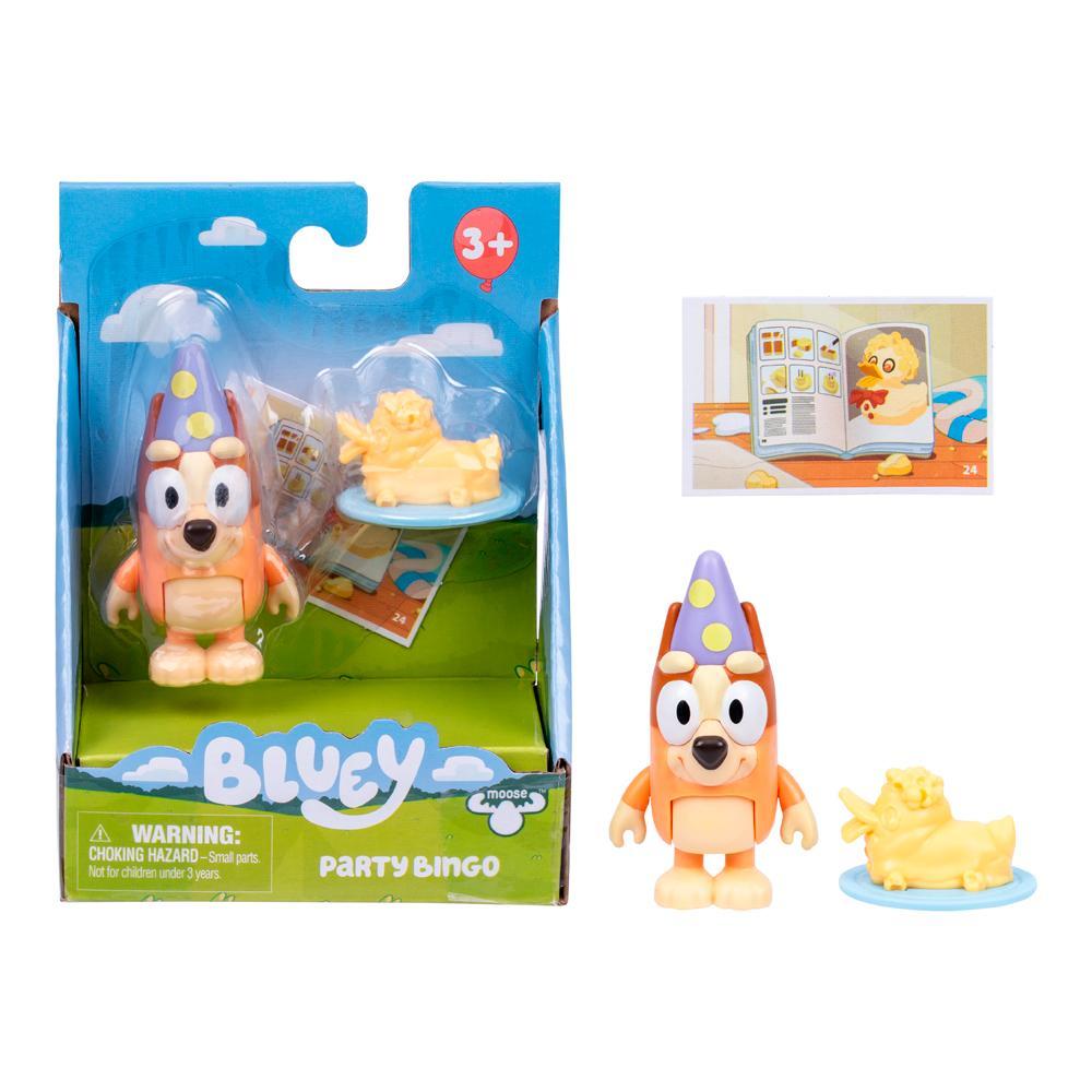 Boneco Colecionável 6 cm Bluey - Bingo com Bolo de Pato - 5