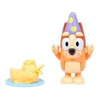 Boneco Colecionável 6 cm Bluey - Bingo com Bolo de Pato - 7