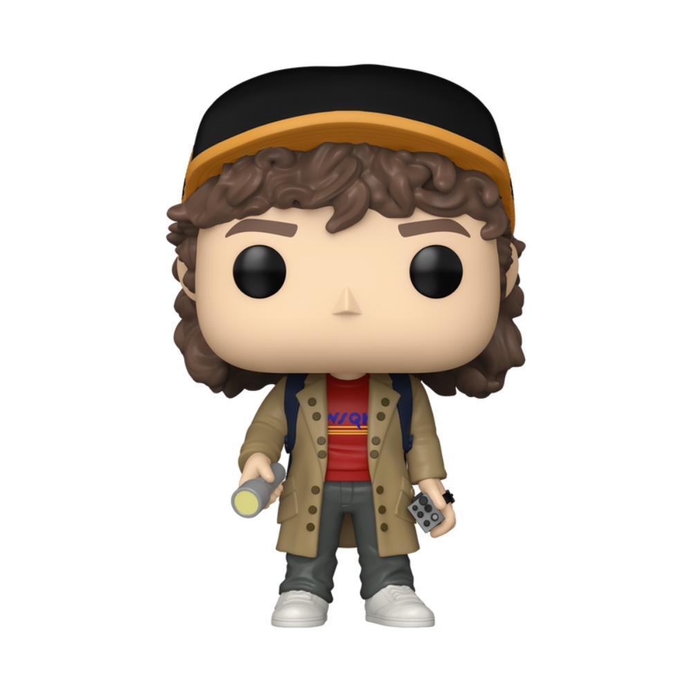 Boneco Funko Pop! Ex. Stranger Things T5  Dustin c Lanterna - 3