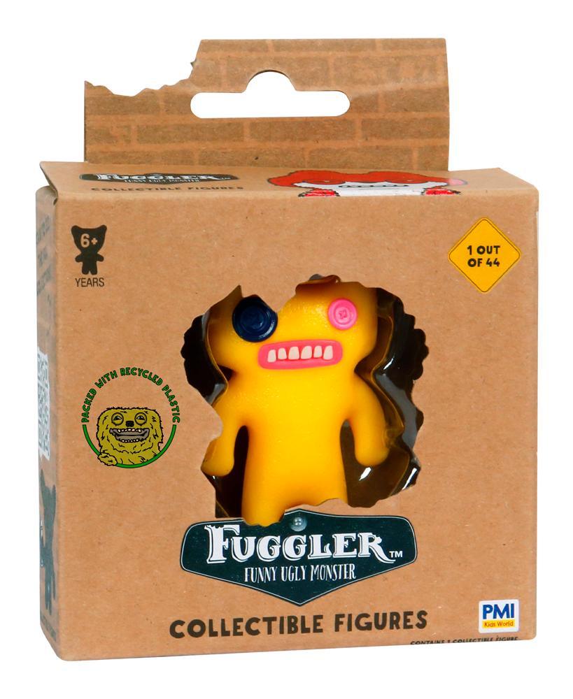 Mini Boneco Colecionável Fuggler 6cm - Indecisive Monster Amarelo - 3