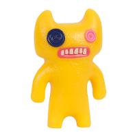 Mini Boneco Colecionável Fuggler 6cm - Indecisive Monster Amarelo - 1