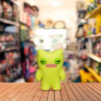 Mini Boneco Colecionável Fuggler 6cm - Munch Munch Verde - 5