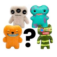 Kit com 5 Mini Bonecos Fuggler 6cm Turquesa, Castanho, Verde e Cinza - 4