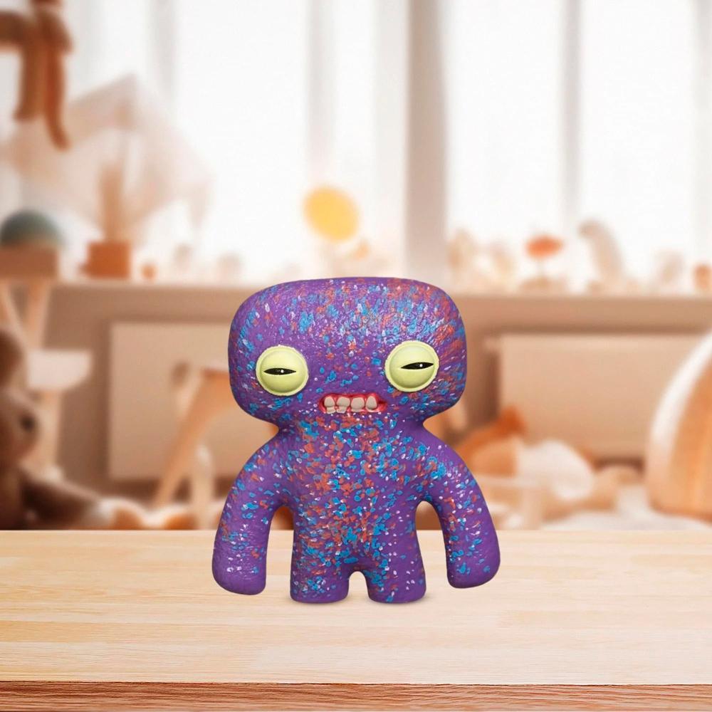 Mini Boneco Colecionável Fuggler 6cm - Squidge Roxo - 3