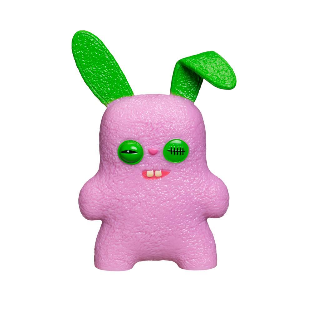 Mini Boneco Colecionável Fuggler 6cm - Rabid Rabbit Rosa - 1