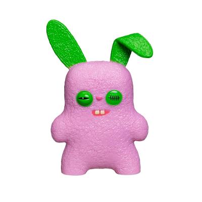 Mini Boneco Colecionável Fuggler 6cm - Rabid Rabbit Rosa