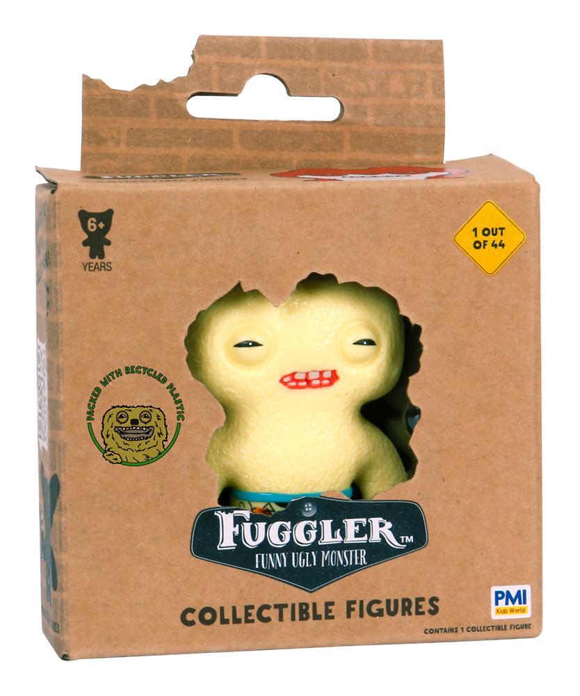 Mini Boneco Colecionável Fuggler 6cm - Squidge Amarelo - 3