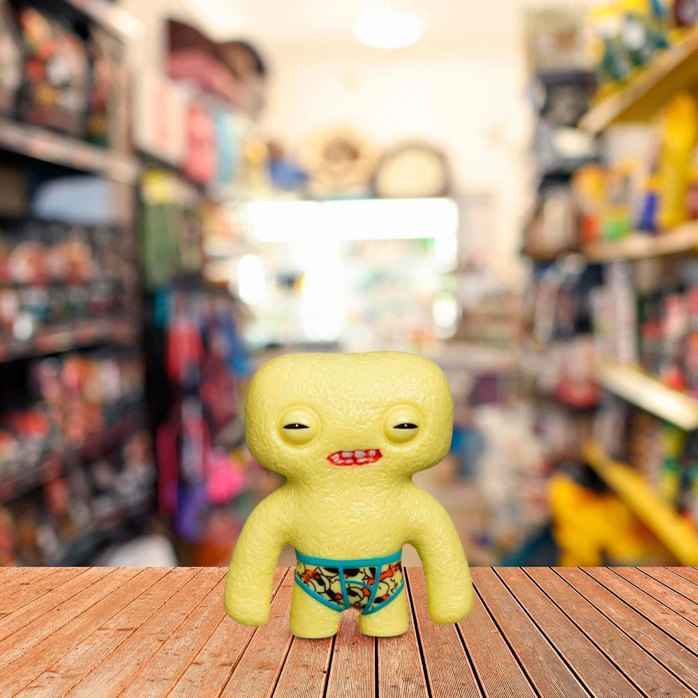 Mini Boneco Colecionável Fuggler 6cm - Squidge Amarelo - 5