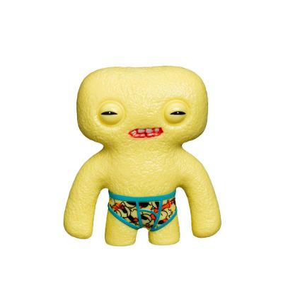 Mini Boneco Colecionável Fuggler 6cm - Squidge Amarelo