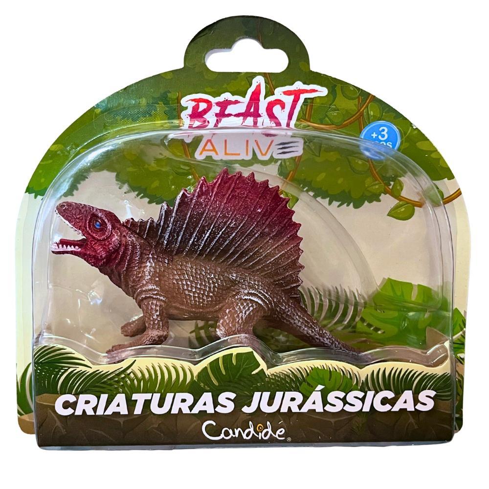 Dinossauro Beast Alive Criaturas Jurássicas Dimetrodon - 1