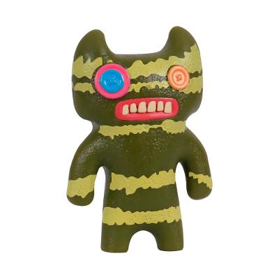 Mini Boneco Colecionável Fuggler 6cm - Indecisive Monster Verde