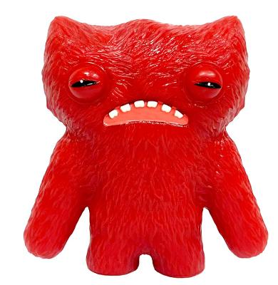 Mini Boneco Colecionável Fuggler 6cm - Wide Eyed Weirdo Vermelho