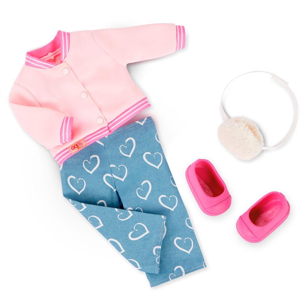 Conjunto Roupa Escolar Our Generation Jaqueta Universitária - 1