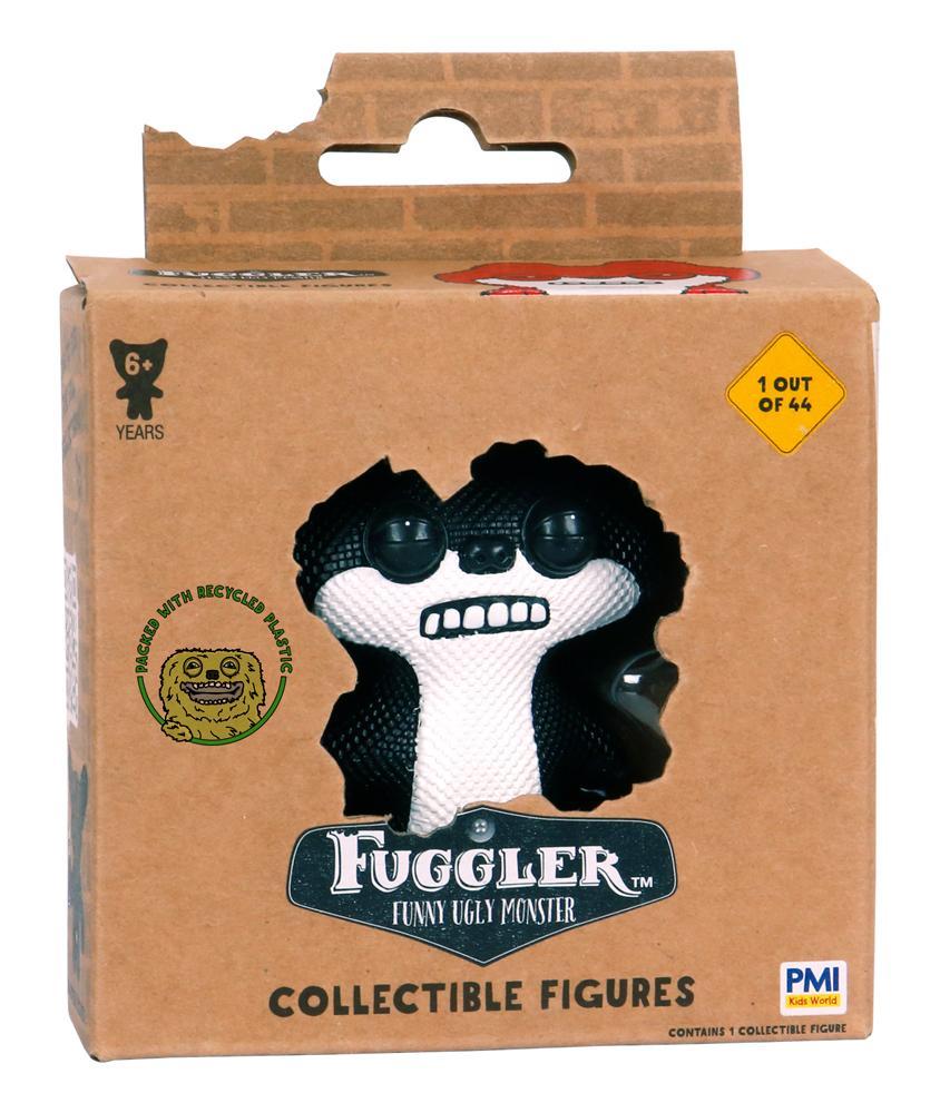 Mini Boneco Colecionável Fuggler 6cm - Suspicious Fox Preto - 3