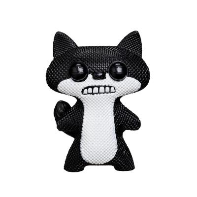 Mini Boneco Colecionável Fuggler 6cm - Suspicious Fox Preto