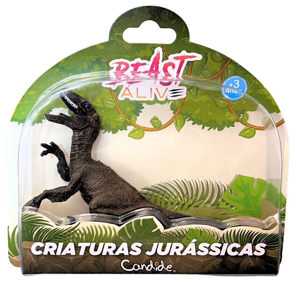 Dinossauro Beast Alive Criaturas Jurássicas Dilophosaurus - 1