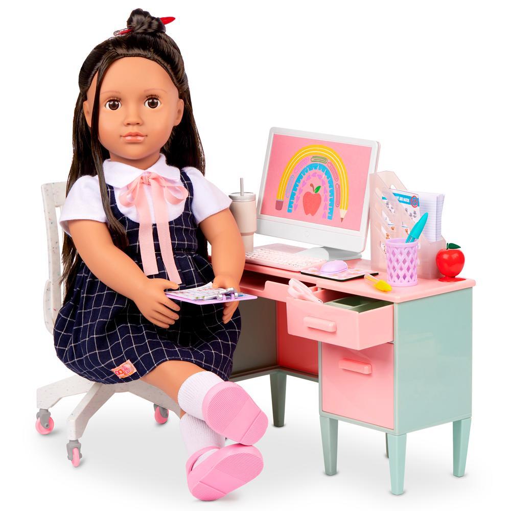 Conjunto de Mesa Escolar Aula Começando Our Generation - 7