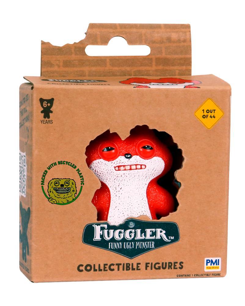 Mini Boneco Colecionável Fuggler 6cm - Sketchy Squirrel Vermelho - 4