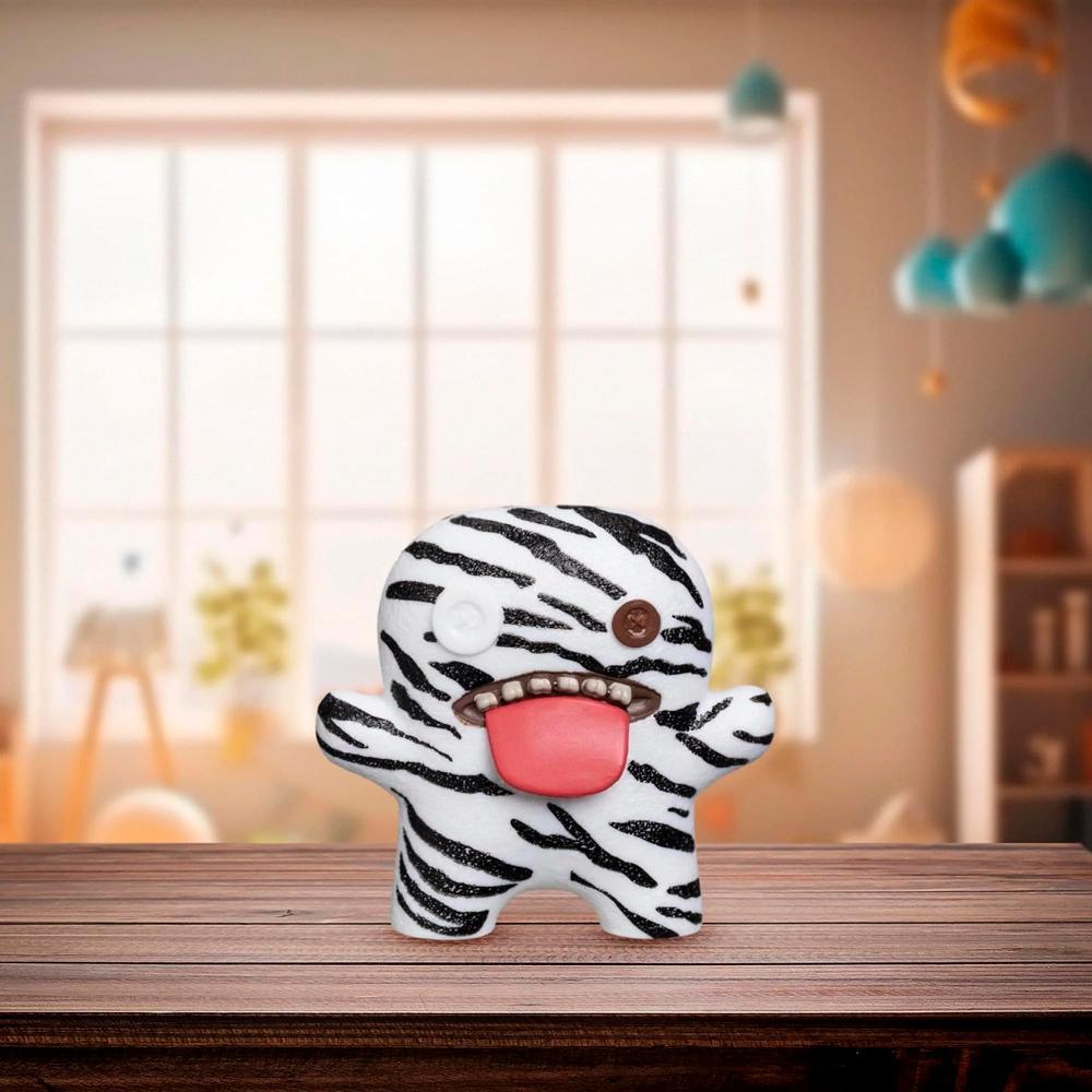 Mini Boneco Colecionável Fuggler 6cm - Oogah Boogah Zebra - 5