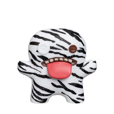 Mini Boneco Colecionável Fuggler 6cm - Oogah Boogah Zebra