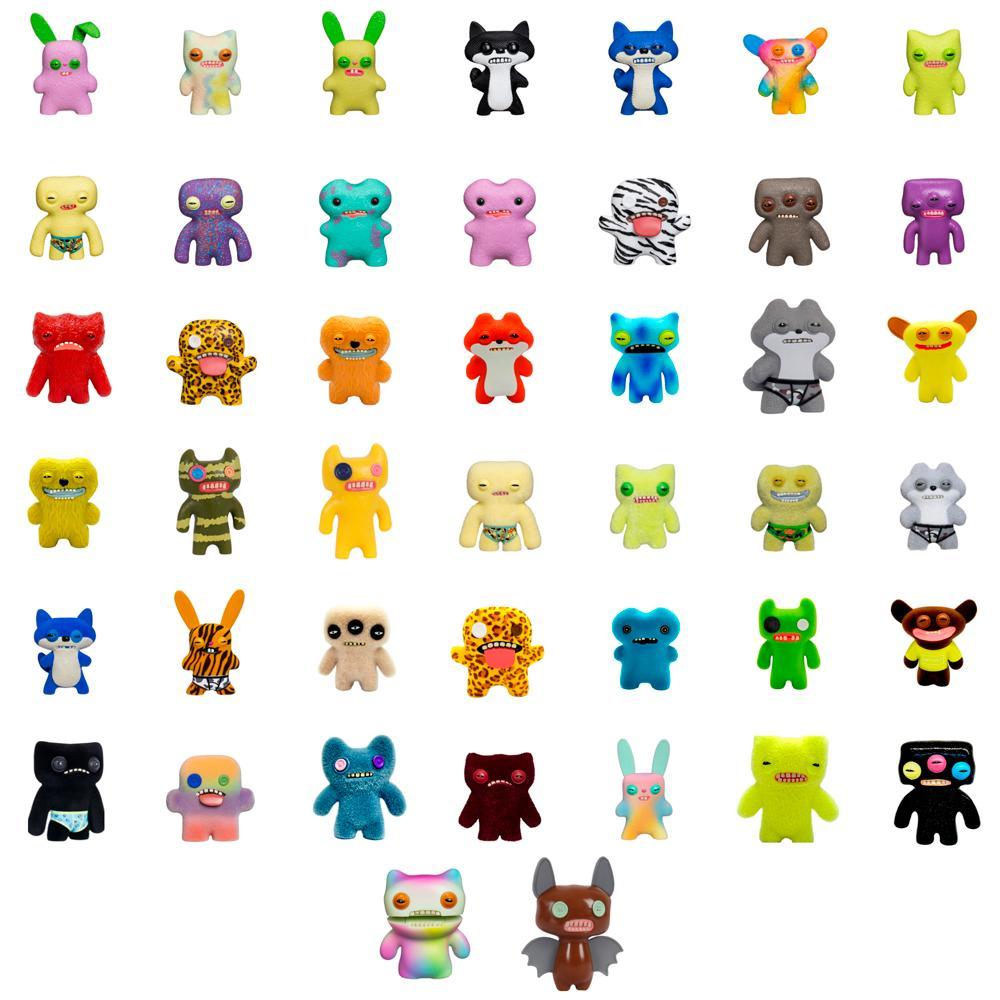 Mini Boneco Colecionável Fuggler 6cm - Annoyed Alien Roxo - 2