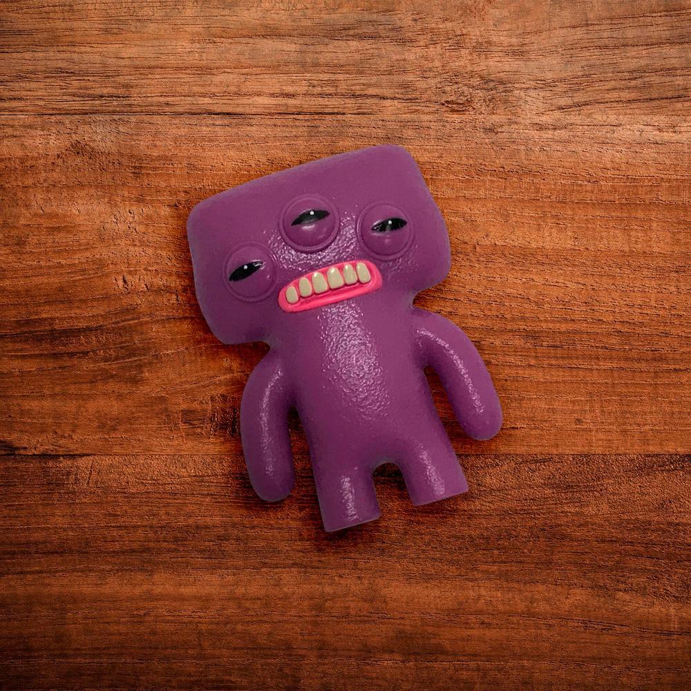 Mini Boneco Colecionável Fuggler 6cm - Annoyed Alien Roxo - 5