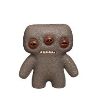 Mini Boneco Colecionável Fuggler 6cm - Annoyed Alien Marrom - 1