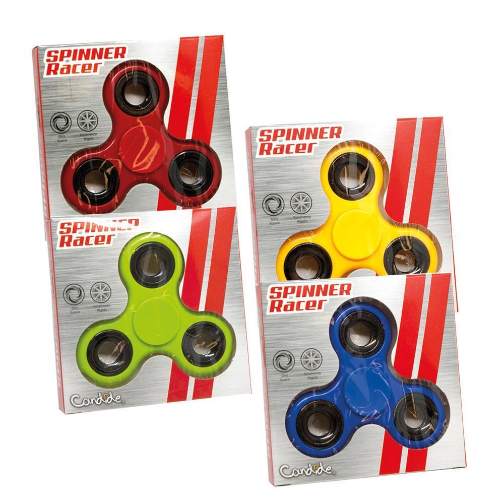 Kit 4 Fidget Spinner - Verde (2601V) + Vermelho (2601VM) + Azul (2601AZ) + Amarelo (2601A) - 1