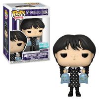 Boneco Funko Pop! Edição Limitada Wandinha com Piranhas - 1