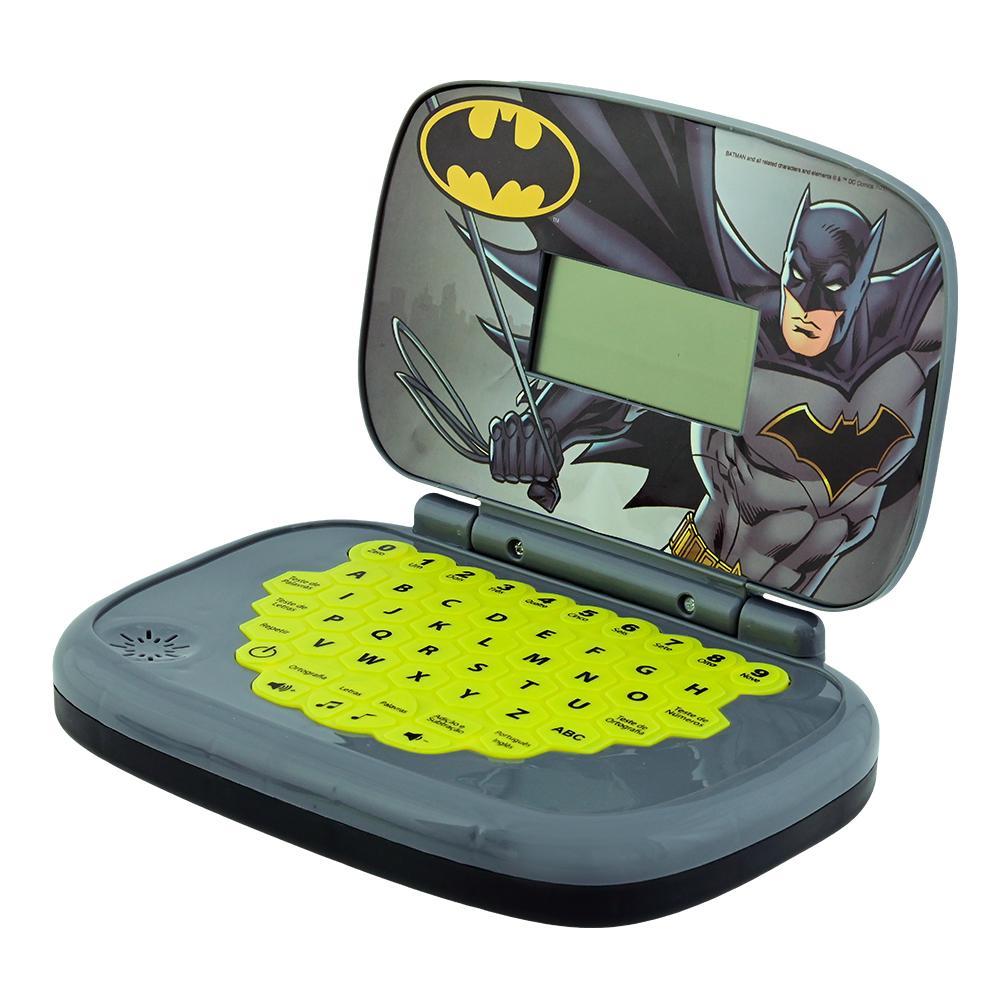 Laptop Infantil Educativo Candide Batman Bilíngue + Moto à Fricção Batman Power Bike - 7
